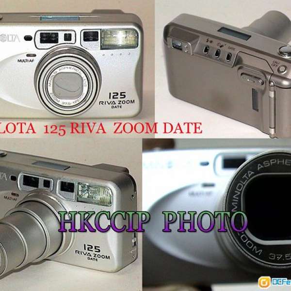 今日出售一部  MINOLTA 125 RIVA ZOOM DATE 全自動相機仔