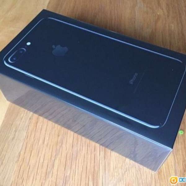 IPhone 7 plus Jet black 128G 100% new 香港行貨