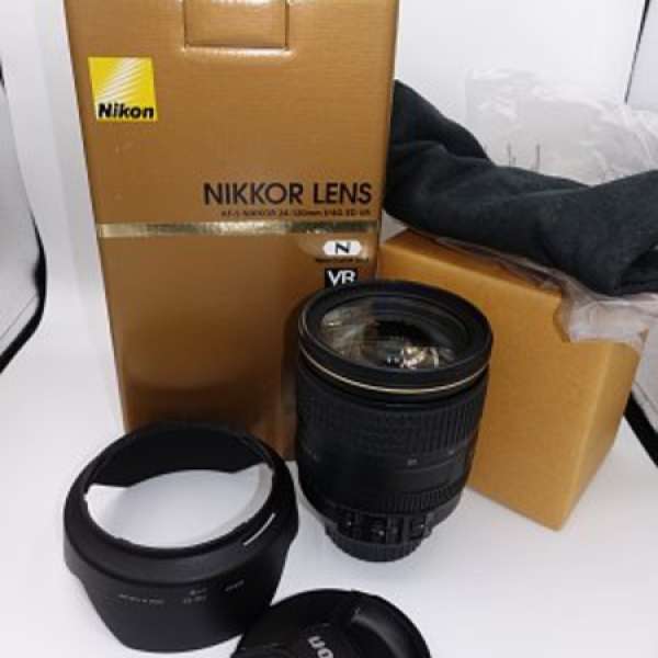 Nikon AF-S NIKKOR 24-120mm F4 G ED VR 非Kit鏡 9成新