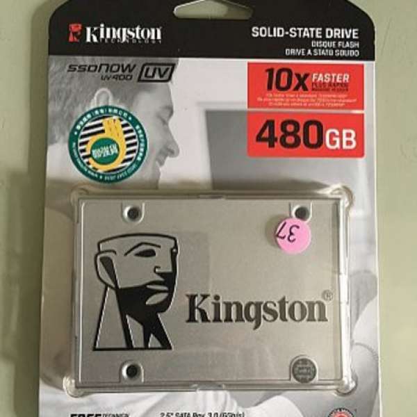 全新有單 Kingston UV400 480G