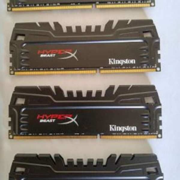 (終極DDR3 ) KINGSTON HyperX Beast DDR3 2400 8G X 4 (共32G 100%正常)