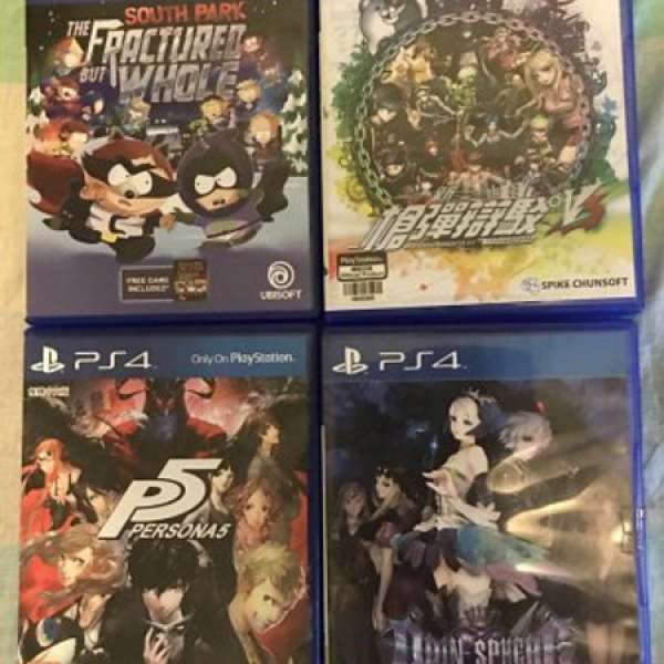 PS4 games 四隻出售