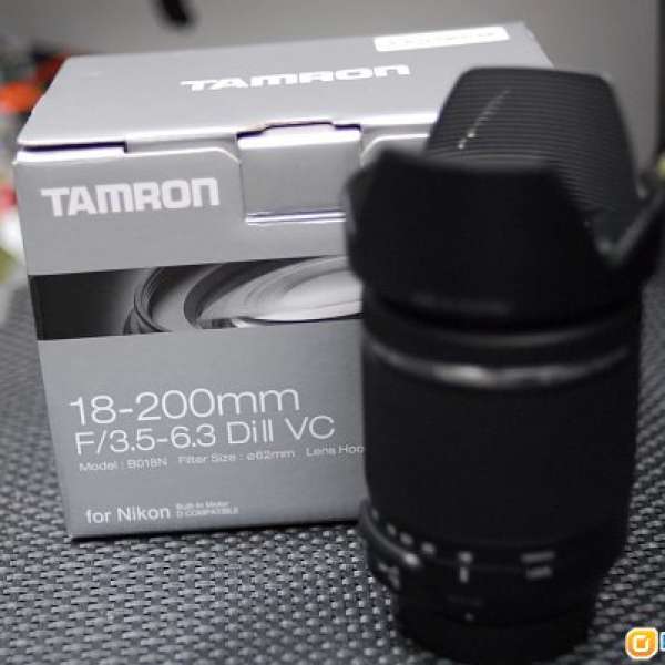 有保 99%New Tamron 18-200mm F3.5-6.3 Di II VC（Model B018）