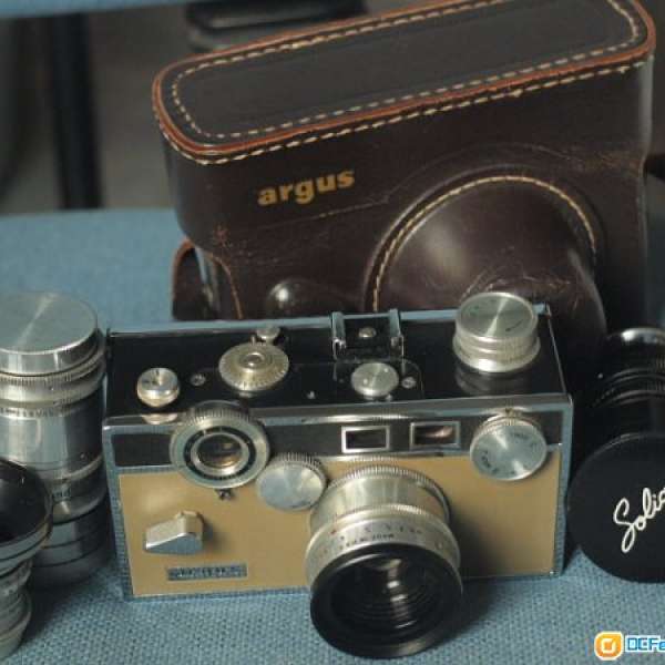 Argus C3 Camera + 4 Lenses