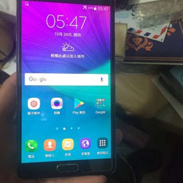 Samsung Note 4 雙卡 Black(可以用壞蘋果，三星，LG交換）