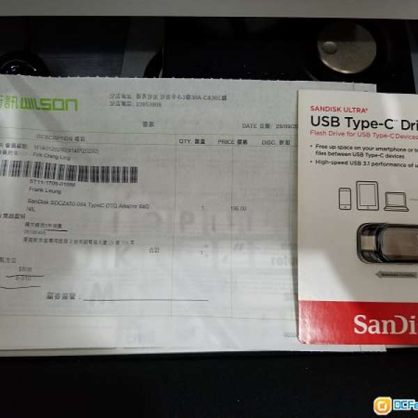 SanDisk USB Type C 64GB手指
