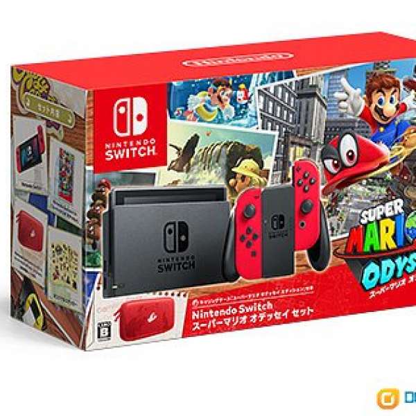 全新 特別版 Nintendo Switch『Super Mario Odyssey (超級瑪利歐 奧德賽)』+ Mario...