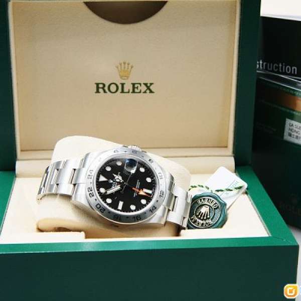 勞力士 Rolex 216570 Explorer II Black (全新，香港行貨 888)