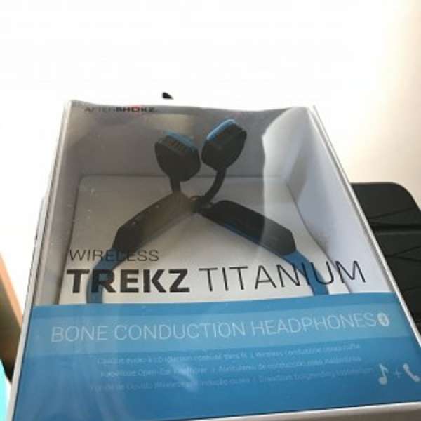 AfterShokz Trekz Titanium 全新骨傳導運動耳機 藍色