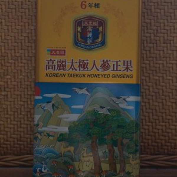 韓國 天壹級 高麗太極 人蔘正果 鐵盒 300g Samsung