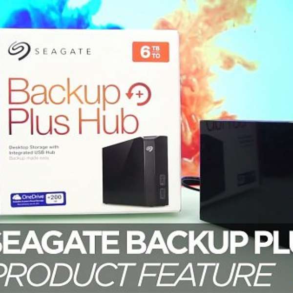Seagate Backup Plus Hub USB 6TB