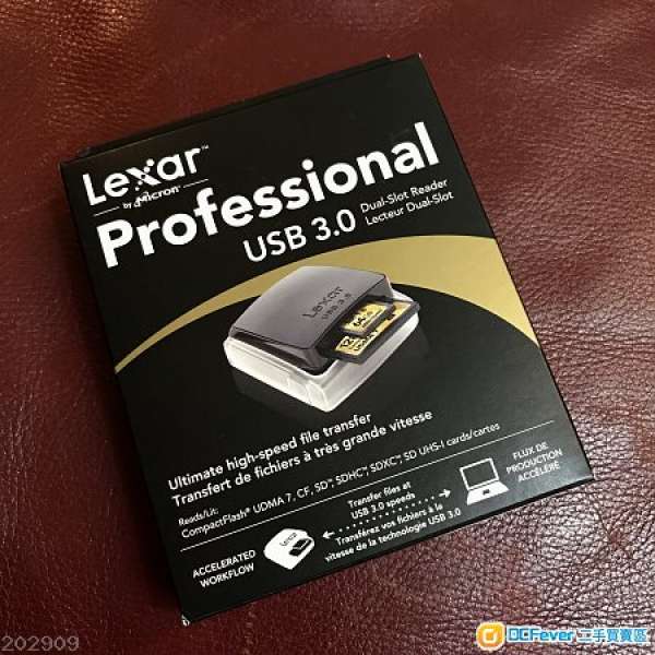 Lexar Professional USB 3.0 Dual-Slot Reader CF, SDXC
