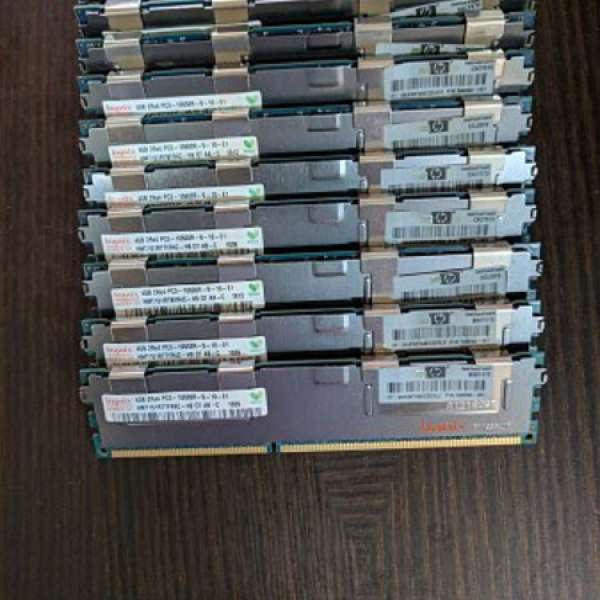 HP Server Ram 4GBx10=40GB PC3-10600R(DDR3-1333MHz)