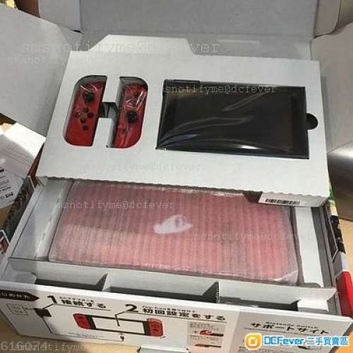 全新 現貨 港行 Nintendo Switch Odyssey 主機連遊戲套裝 (Mario Kart 選配)
