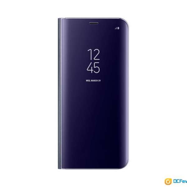 全新未開封原裝紫色Samsung S8+ Clear View Standing Cover