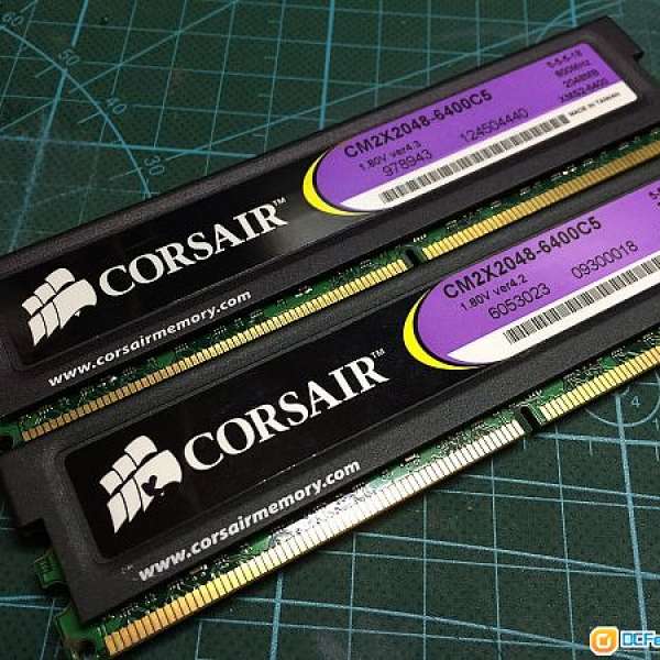 CORSAIR DDR2 800 2GBx 2 4GB 100% WORK