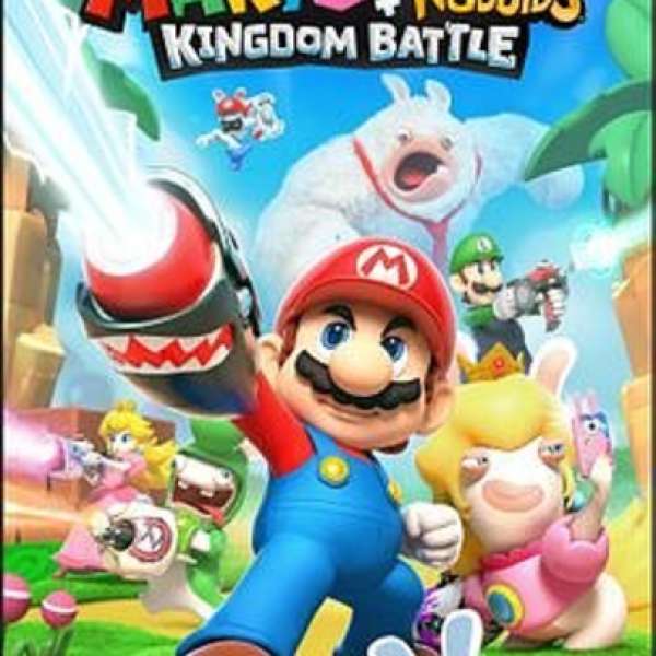 SWITCH：Ubisoft Mario + Rabbids Kingdom Battle《瑪利歐 ＋ 瘋狂兔子 王國之戰》...