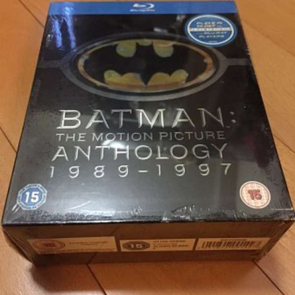 Batman Bluray 1-4 集 蝙蝠侠藍光碟