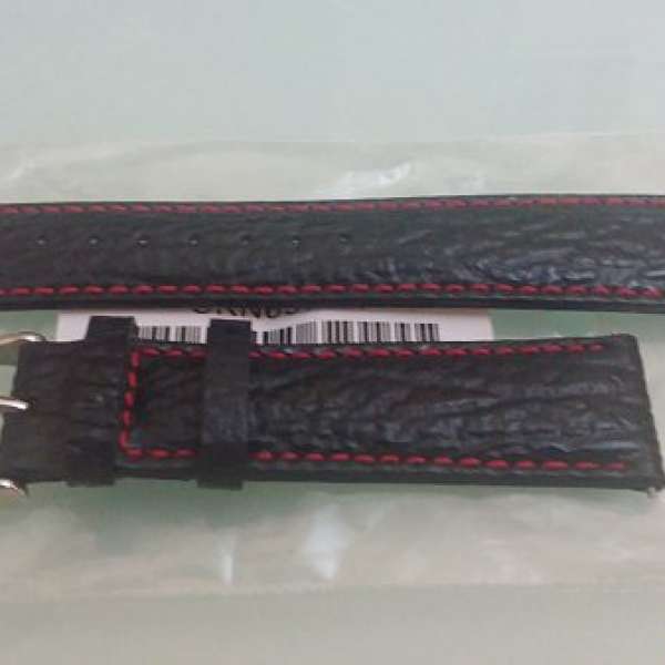 全新荔枝皮錶帶20mm leather strap for rolex panerai