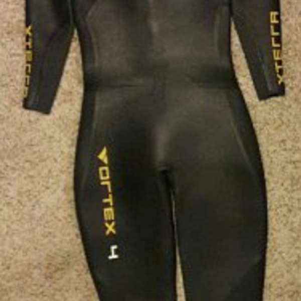 Xterra Vortex 4 全膠衣潛水衣保暖衣Triathlon Wetsuit size SLO 滑浪風帆 獨木舟