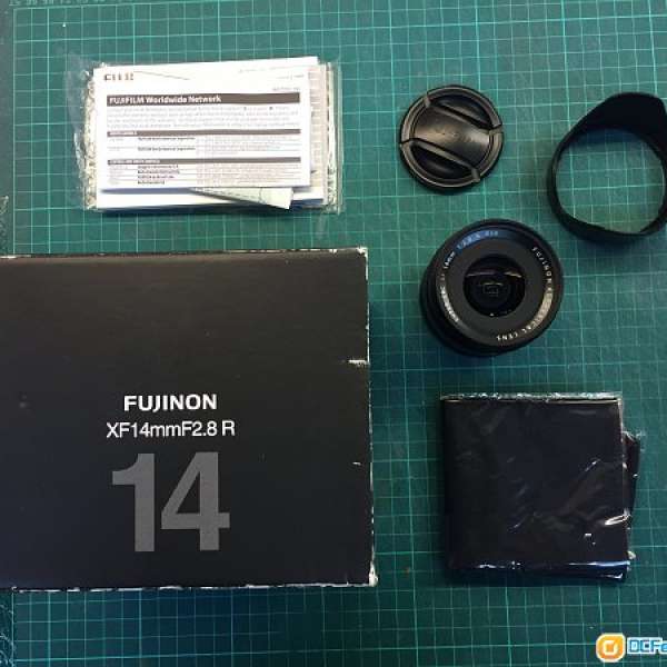Fujifilm xf14mm f2.8 新淨 少用 齊件 行貨
