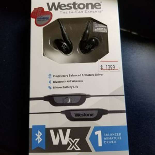 99.99％新Westone MX Wireless 行貨 , 23/10買