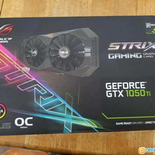 Asus ROG Strix GTX 1050Ti O4G 4GB overclock