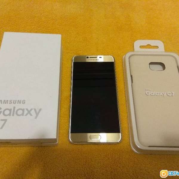 Samsung Galaxy C7 64gb金色行貨