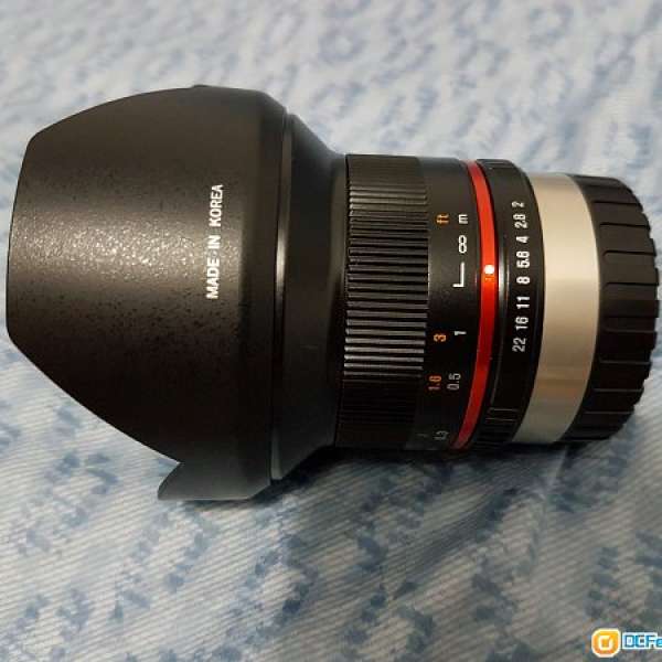 95%新 Samyang 12mm F2.0 Fujifilm X mount