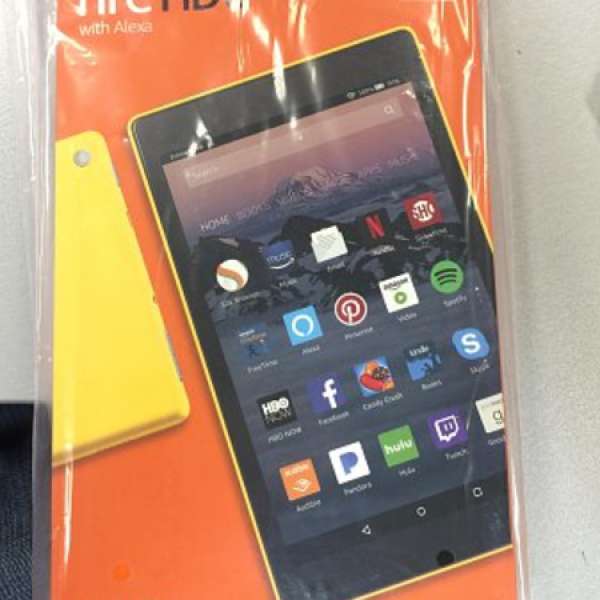 All-New Fire HD 8 Tablet with Alexa, 8" HD 16 GB Yellow