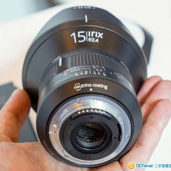 新淨Irix 15mm F2.4 Firefly Nikon mount 有盒