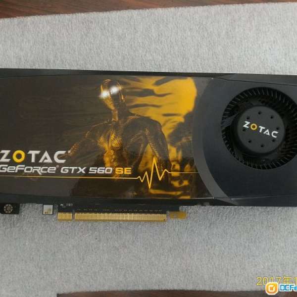 二手 ZOTAC GTX560SE 1GB D5 PCIE DISPLAY CARD