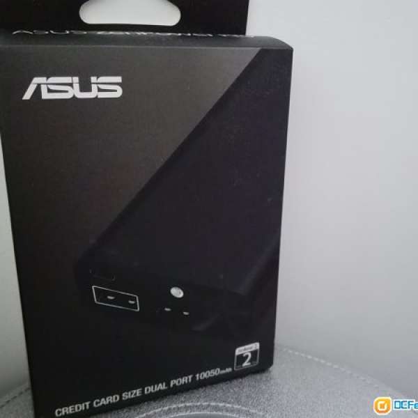 九成新ASUS ZenPower Pro 雙輸出行動電源 10050mAh 黑色QC2.0