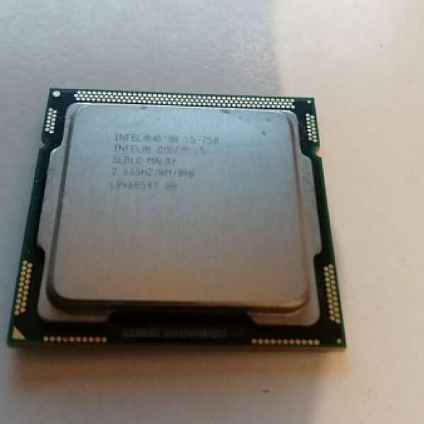 Intel i5-750 多核心處理器處理器