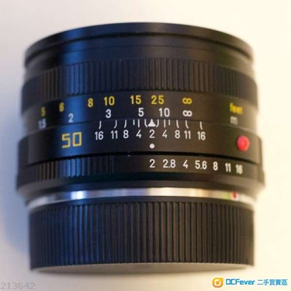 Leica R 50mm F2 Summicron 95%(可換其他Leica M / Sony E-Mount 鏡)