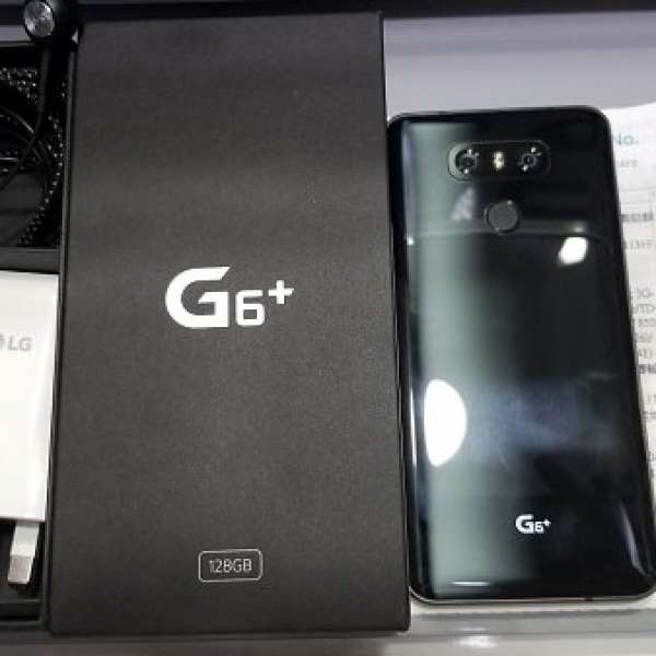 LG G6+ G6plus 黑色 99.9 %NEW 100%Work 行貨 新機一樣