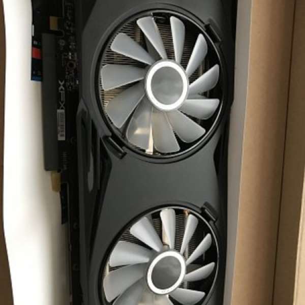 XFX RX 580 8GB red Led light Limited edition