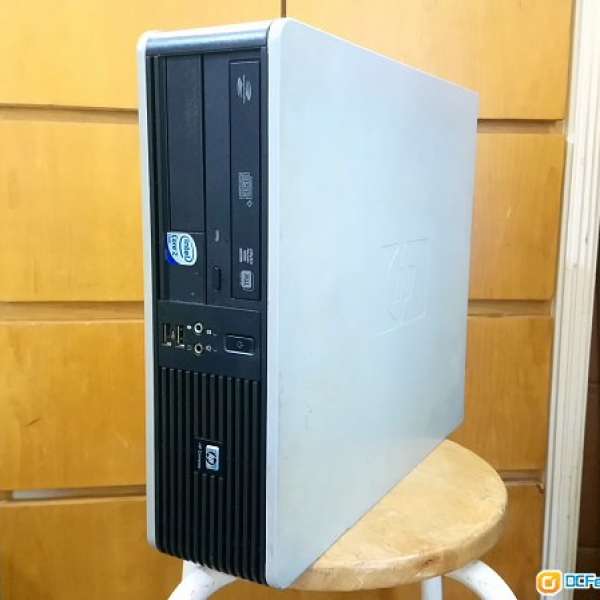 HP dc7800 SFF 電腦主機 ( 4 核 2.4 , 3GB RAM , SATA HDD250GB , GF G210 獨顯)