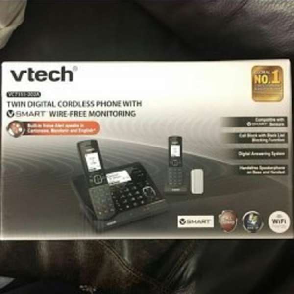 Vtech VC7151-202A數碼室內無線電話雙子机組合連VSMART無線家居監控