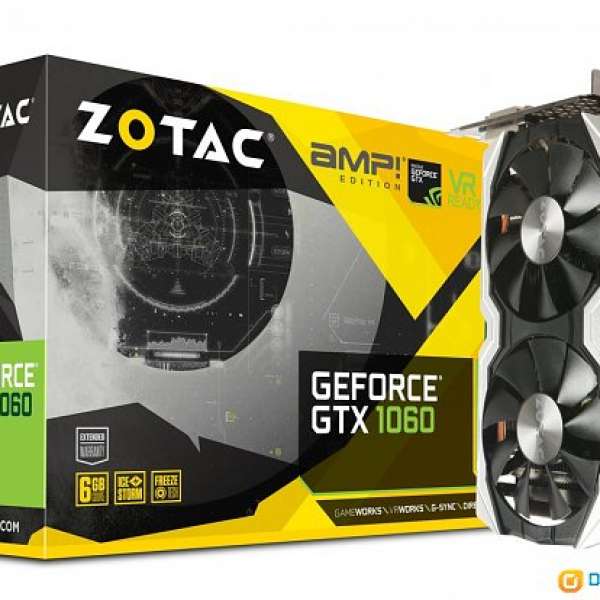 ZOTAC GeForce® GTX 1060 AMP! Edition 6GB