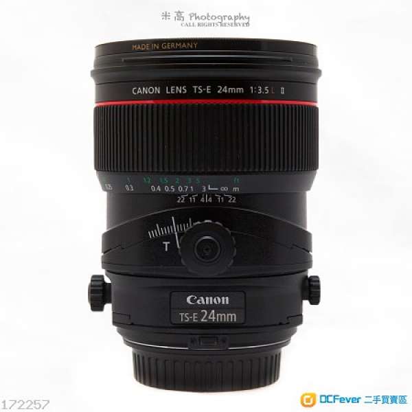 Canon TS-E 24 mm 3.5 L II (TSE 24L 2代 移軸鏡)