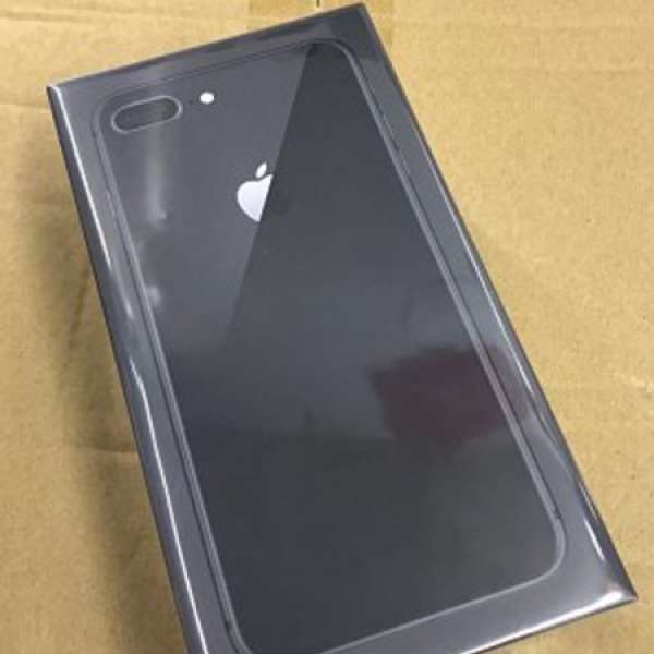 全新原封港行 iPhone 8 plus 256gb 太空灰/黑色 (台機）$7500