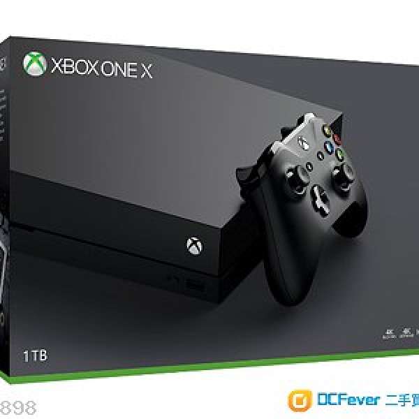 『放』Xbox One X 主機 (1TB, 香港行貨)
