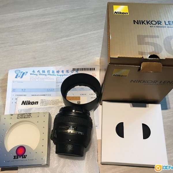 Nikon 50mm f/1.4G ED 50 1.4