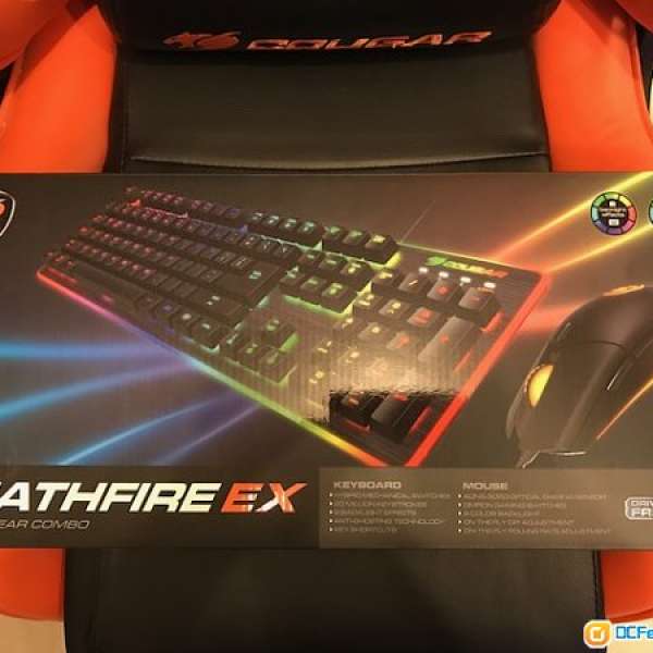 Deathfire EX 電競Keyboard 連滑鼠 mouse !!!