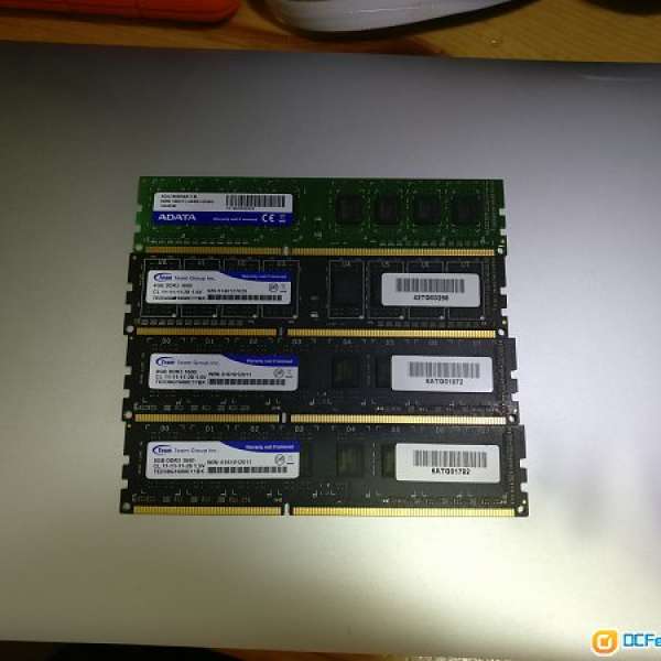 DDR3 1600 8GB 4GB ram