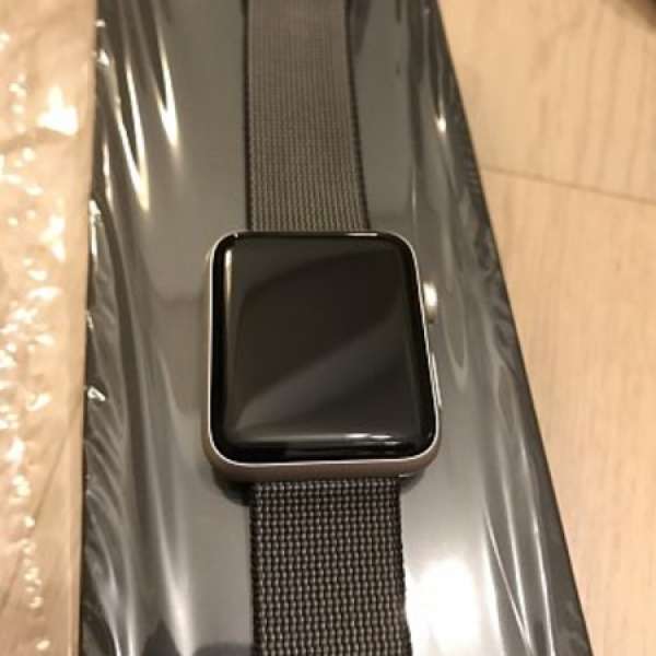 Apple Watch Series 3 Nike Silver Alumnium +Apple Black Woven Band 42mm