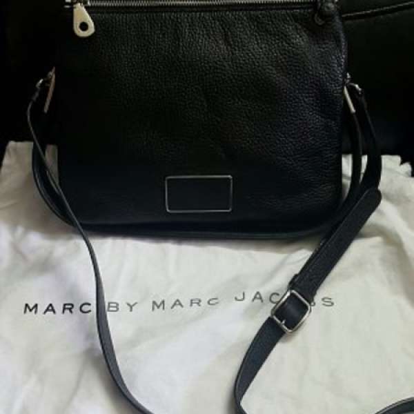 Marc by Marc Jacobs牛皮黑色袋(有長帶/短帶)