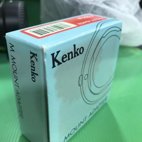 kenko m mount adapter to eosm,eosm機用leica M 鏡