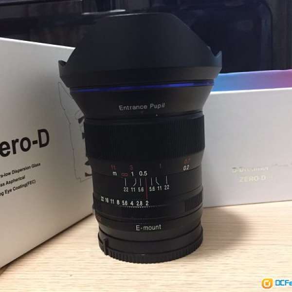 99.9%全新Laowa 15mm F2 E-mount連3塊原廠FILTER